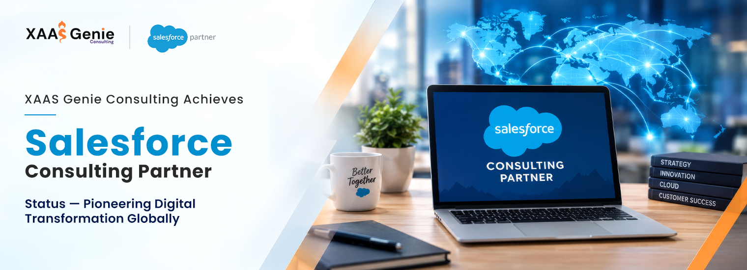 XAAS Genie Consulting Achieves Salesforce Consulting Partner Status — Pioneering Digital Transformation Globally