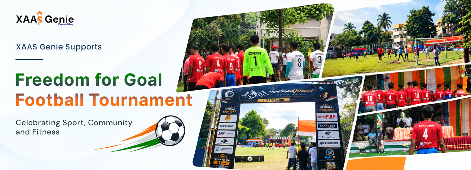 XAAS Genie Supports ‘Freedom for Goal’ Football Tournament, Celebrating Sport, Community and Fitness